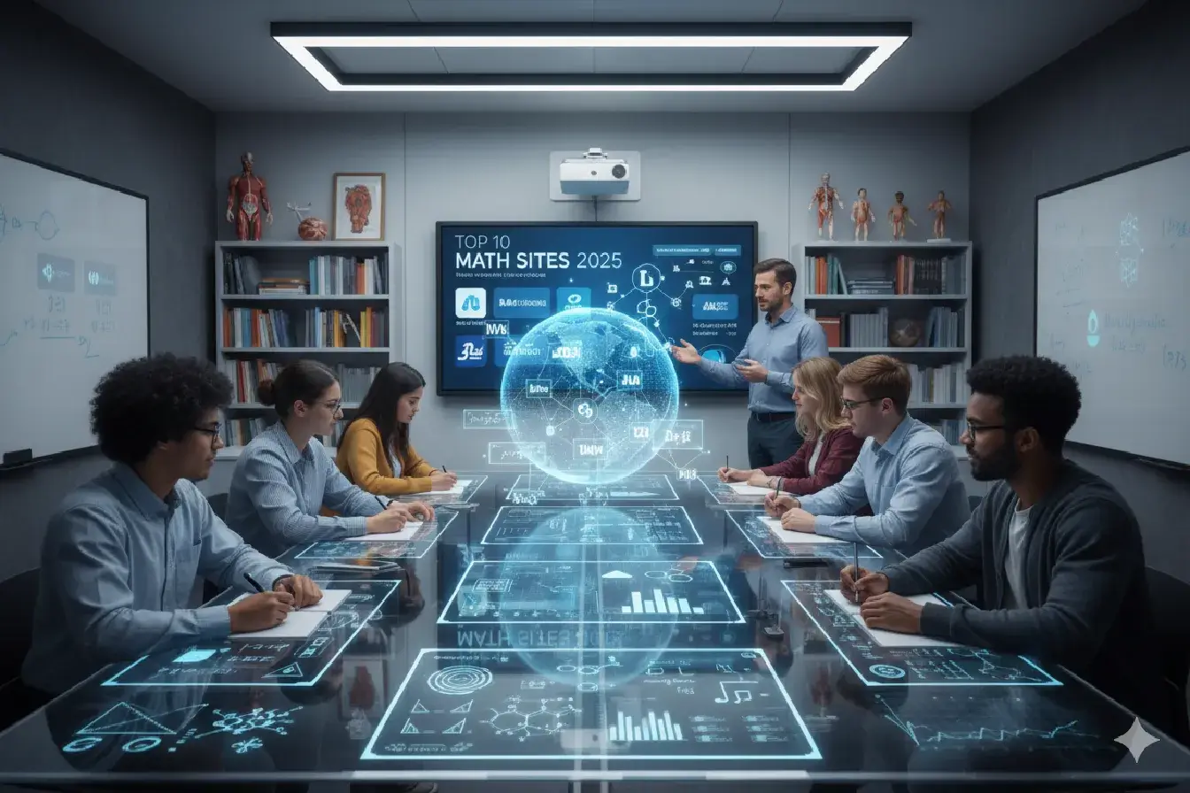 Comparison of the 10 websites that genuinely help improve mathematics skills